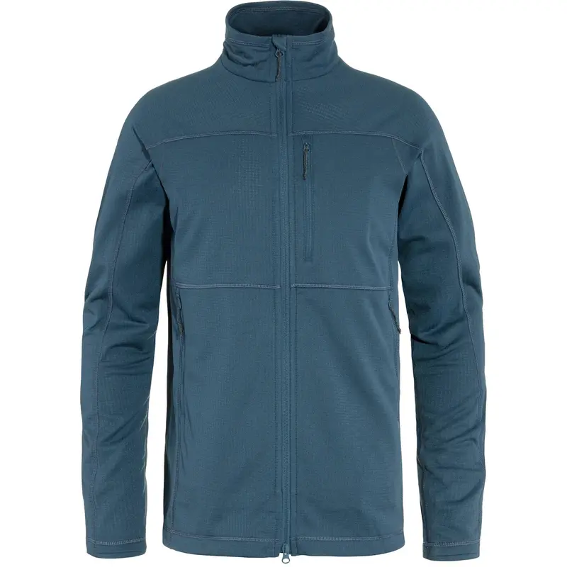 Fjällräven Abisko Light Fleece for Men – Breathable Mid-Layer Jacket