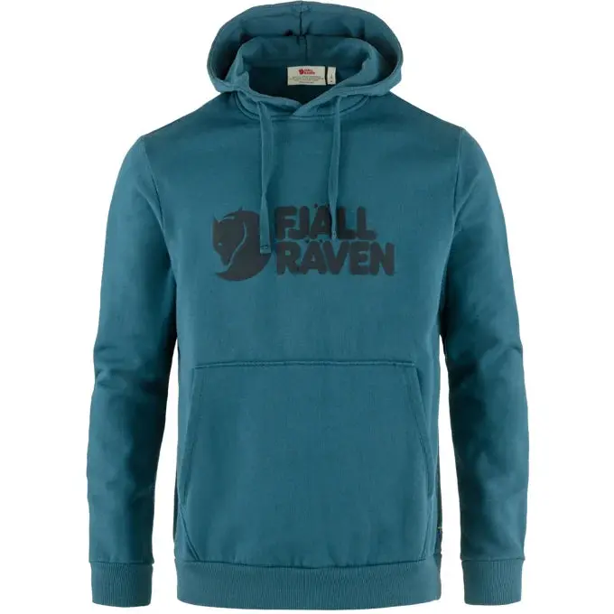 Fjällräven Men’s Logo-Front Cotton Hoodie