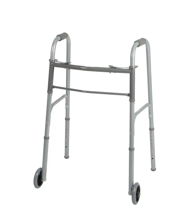 Folding Two-Button Walker – Case of 4 Units