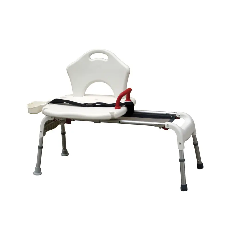 Folding Universal Sliding Transfer Bench for Safe Patient Movement