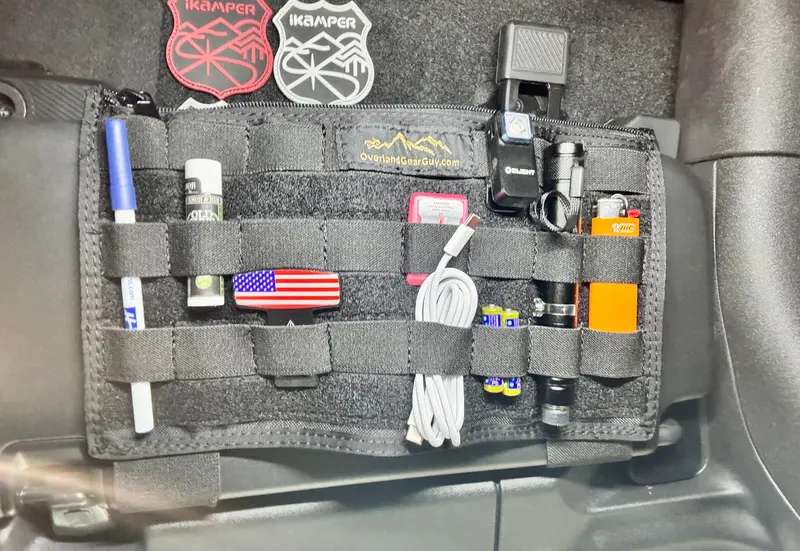 Ford Bronco MOLLE-Compatible Visor Storage Panel