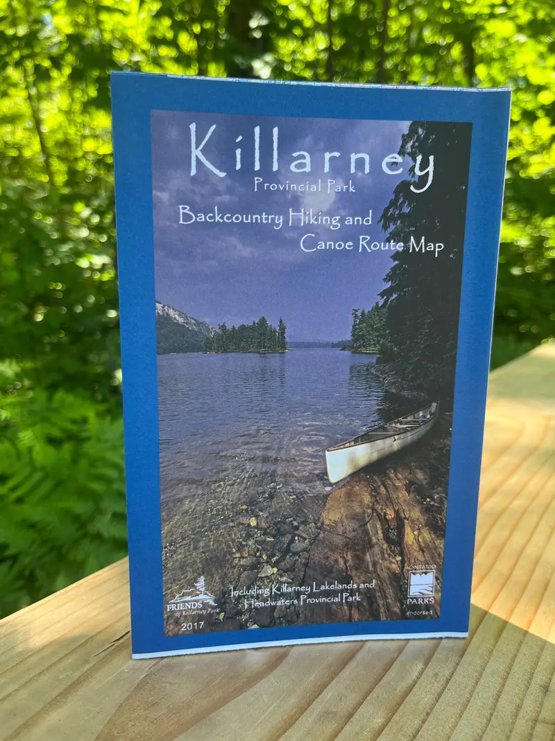 Friends of Killarney: Backcountry and Canoe Route Map