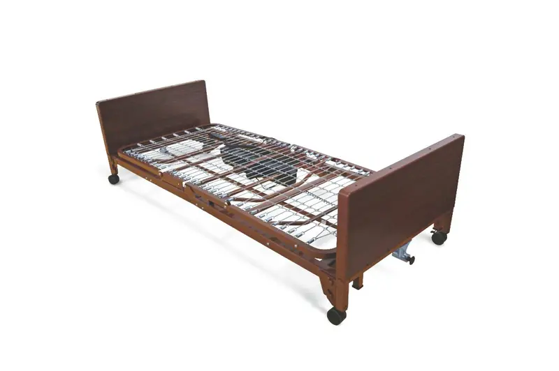 Full-Electric Low Hospital Bed – 9.5″ to 22.5″ Height Adjustment