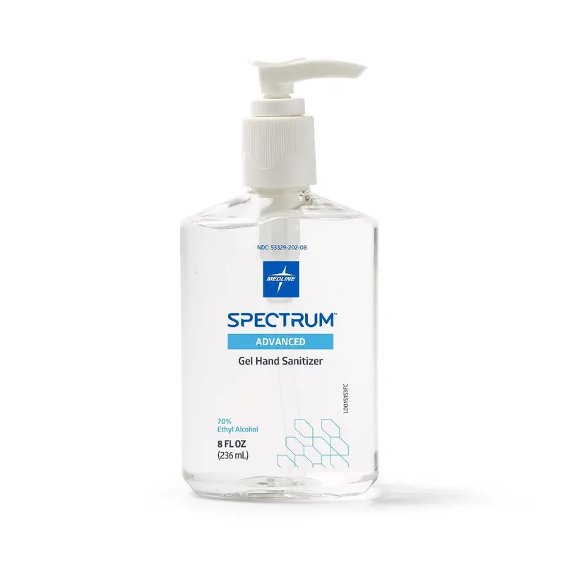 Gel 70% Alcohol-Based Hand Sanitizer – 8 oz Pump Bottle (Single Unit)