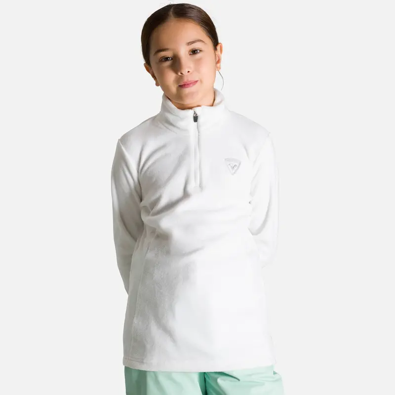 Girls’ Half-Zip Softshell Fleece Top