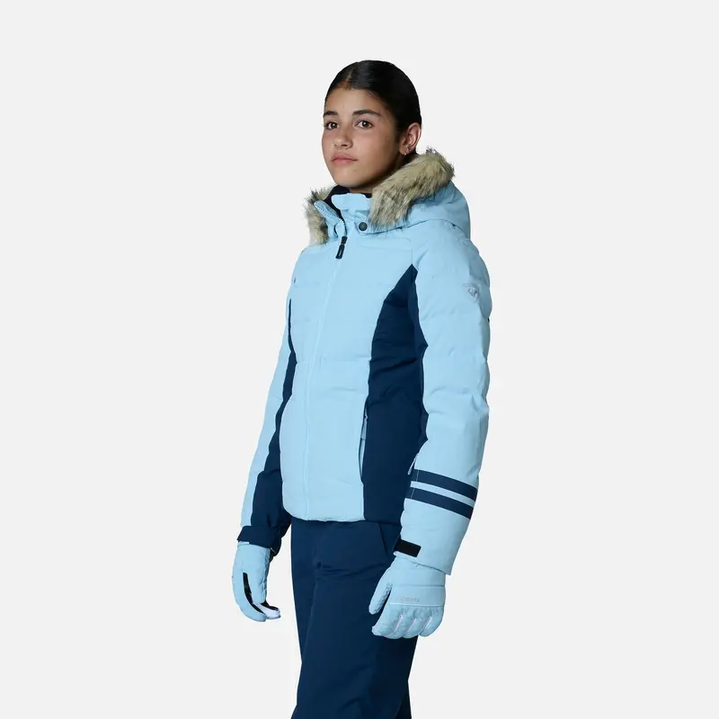 Girls’ Polydown Insulated Ski Jacket for Youth