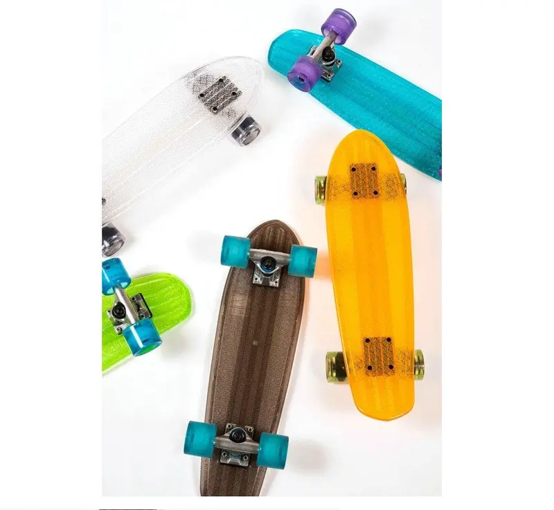Globe Bantam Clears Transparent Skateboard Deck