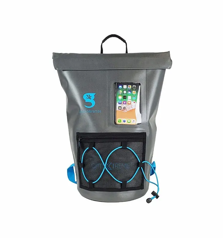 Gobi Optixtreme 20L Hydration Pack in Gray and Navy Blue