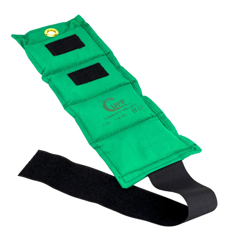 Green EconoCuff Ankle and Wrist Weight – 3 lb.