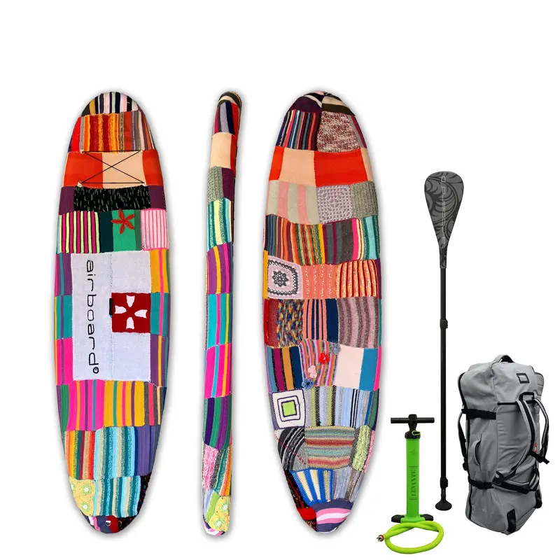 GreenWave Knit Inflatable Stand-Up Paddleboard (SUP)