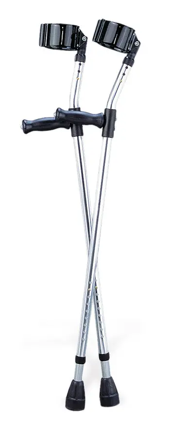 Guardian Aluminum Forearm Crutches – Tall Adult Size, Sold as Pair