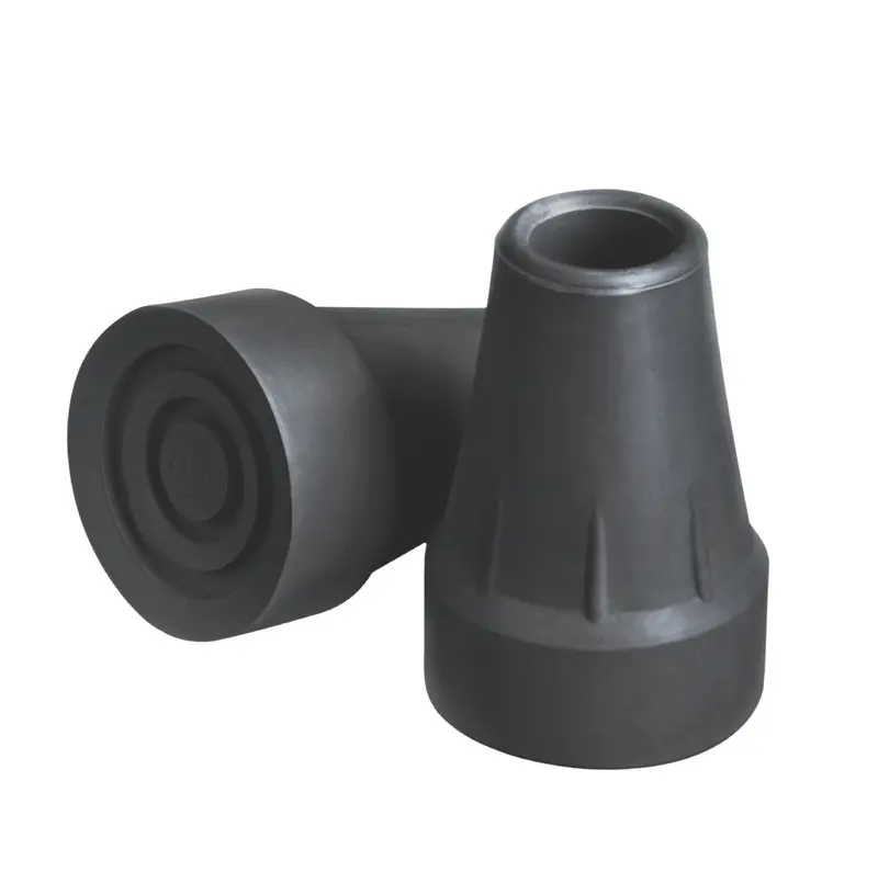 Guardian Super Crutch Tips – Black, 7/8″ Diameter, Case of 8