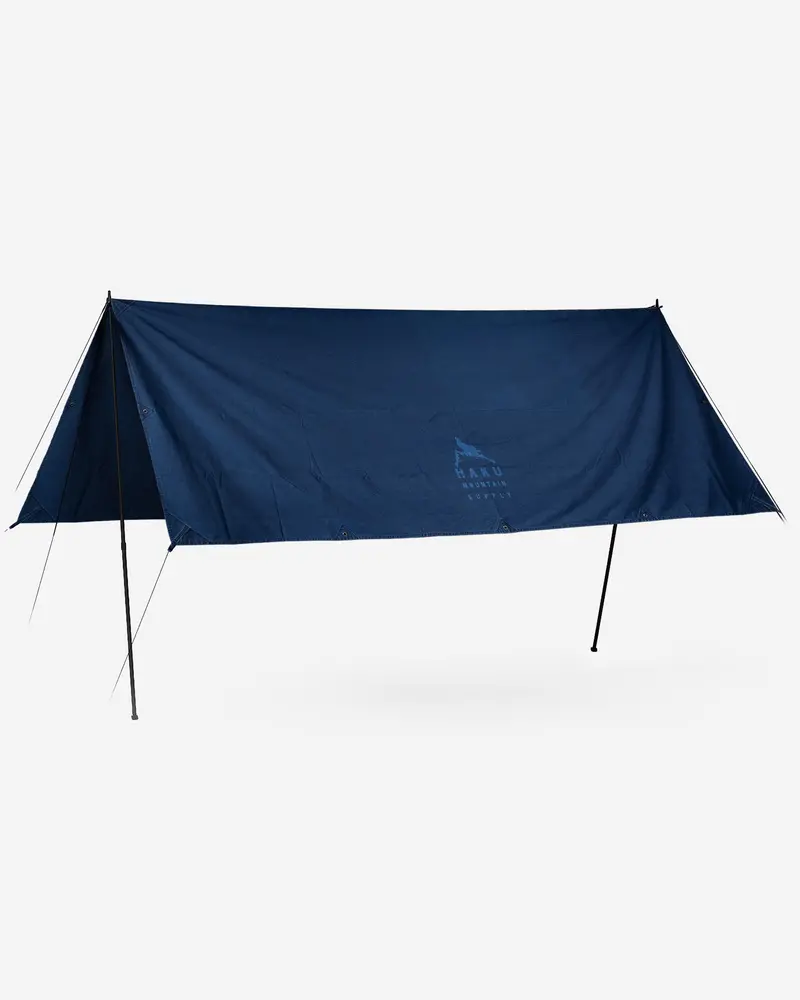 Haku Mt. Supply Gunjō Denim Fire-Resistant Waterproof Tarp
