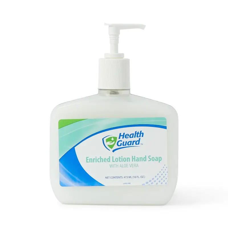 HealthGuard Enriched Hand Soap – 16 oz Bottle, Case of 12