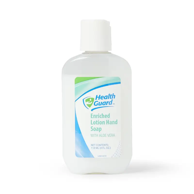 HealthGuard Enriched Hand Soap – 4 oz Bottles, Case of 24