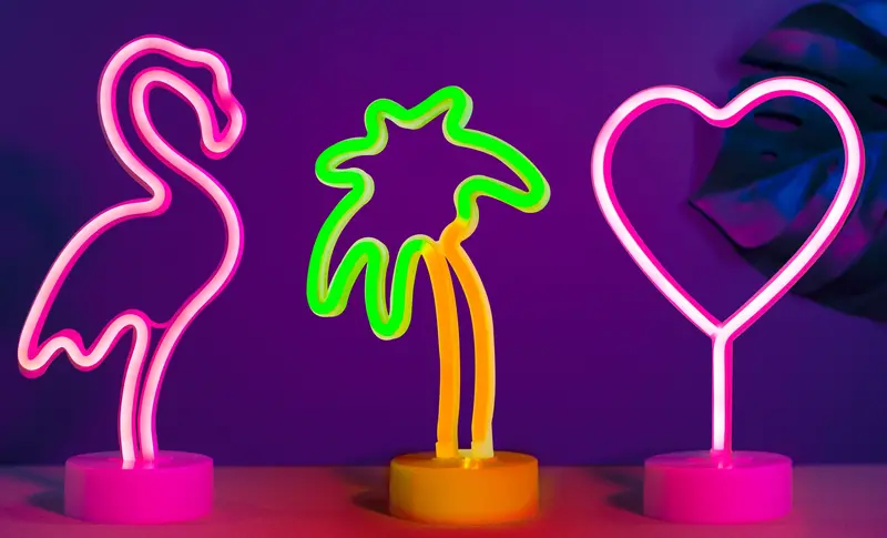 Hearth & Haven Neon Light Sign – Decorative Fluorescent Home Accent