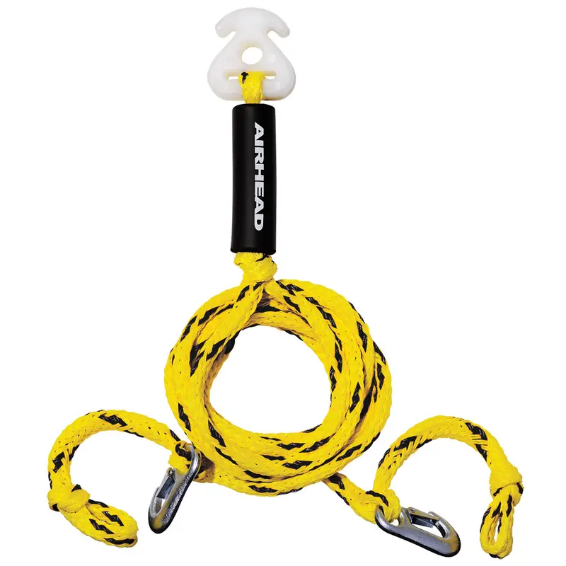 Heavy-Duty Tow Harness with 16-Foot Rope – Supports 1 to 4 Riders