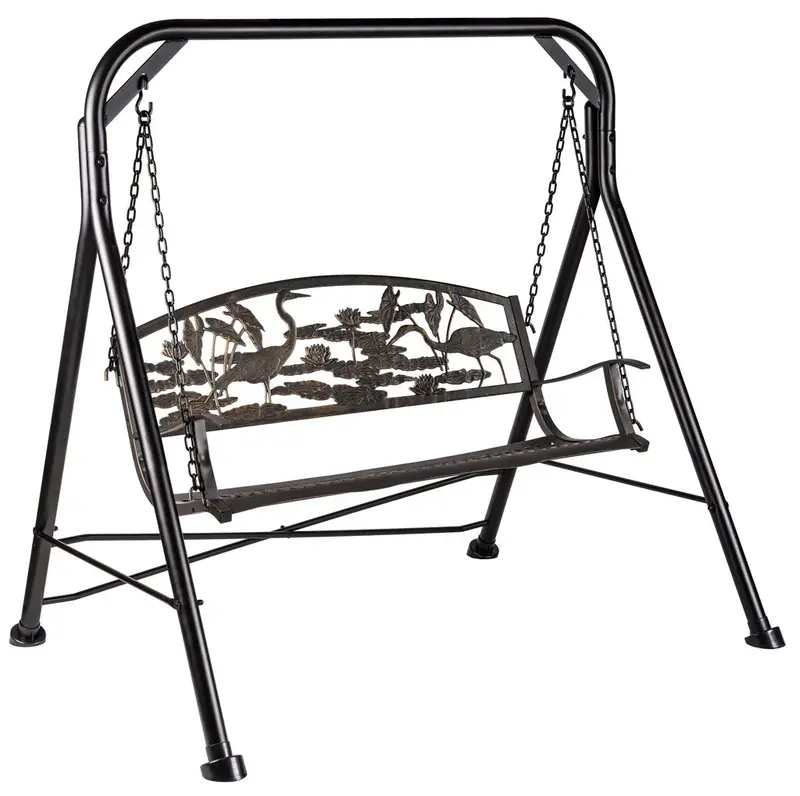 Heron Wetland Swing – Outdoor Nature-Inspired Seating