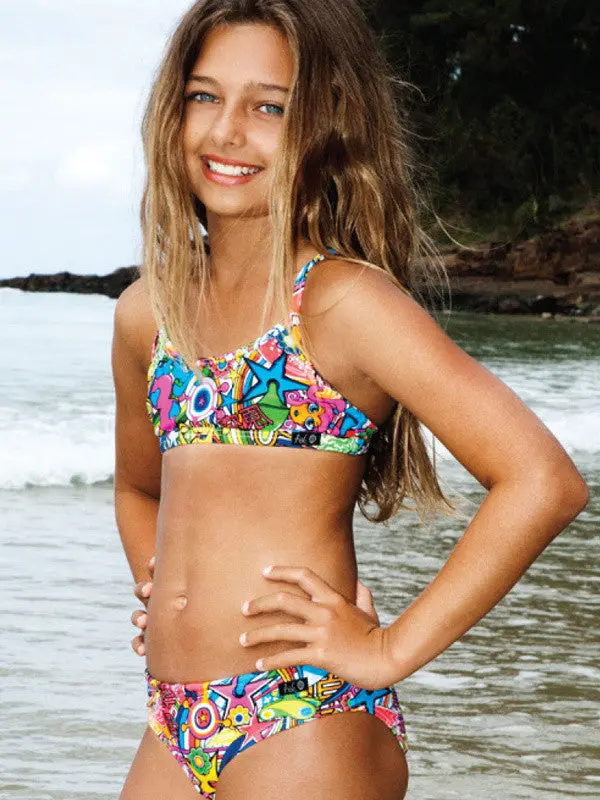 Hive Girls’ Racey Bikini Top