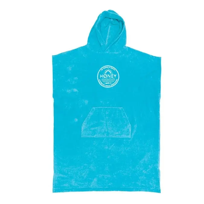 Honey Ladies Hooded Beach Poncho