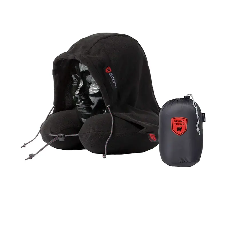 Hooded Travel Neck Pillow – Supportive Wrap-Around Comfort Pillow