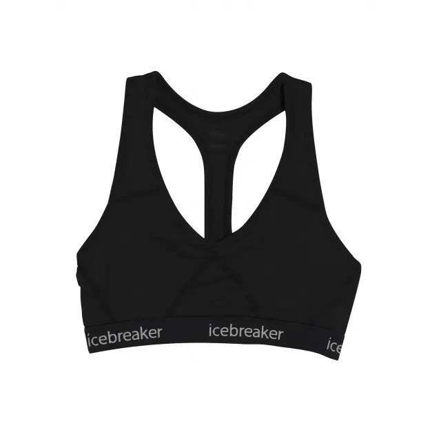 Icebreaker Sprite Racerback Bra for Women – Seamless Merino Wool Support