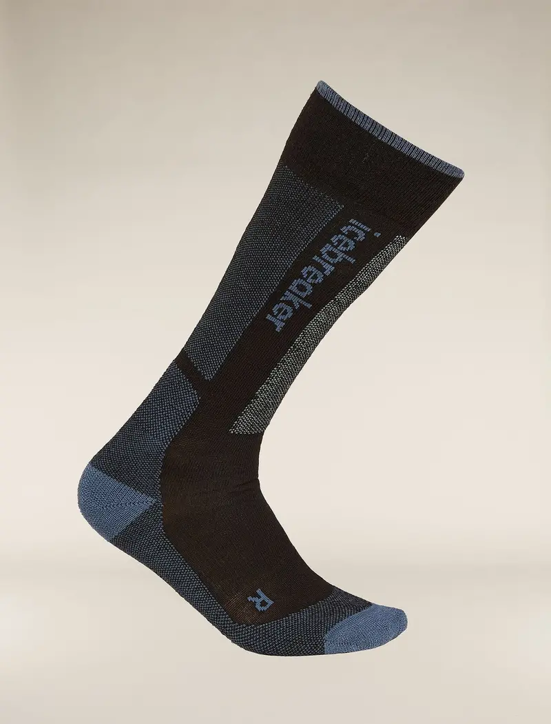 Icebreaker Women’s Ski+ Light Over-the-Calf Socks – Warm, Moisture-Wicking Merino Wool Socks
