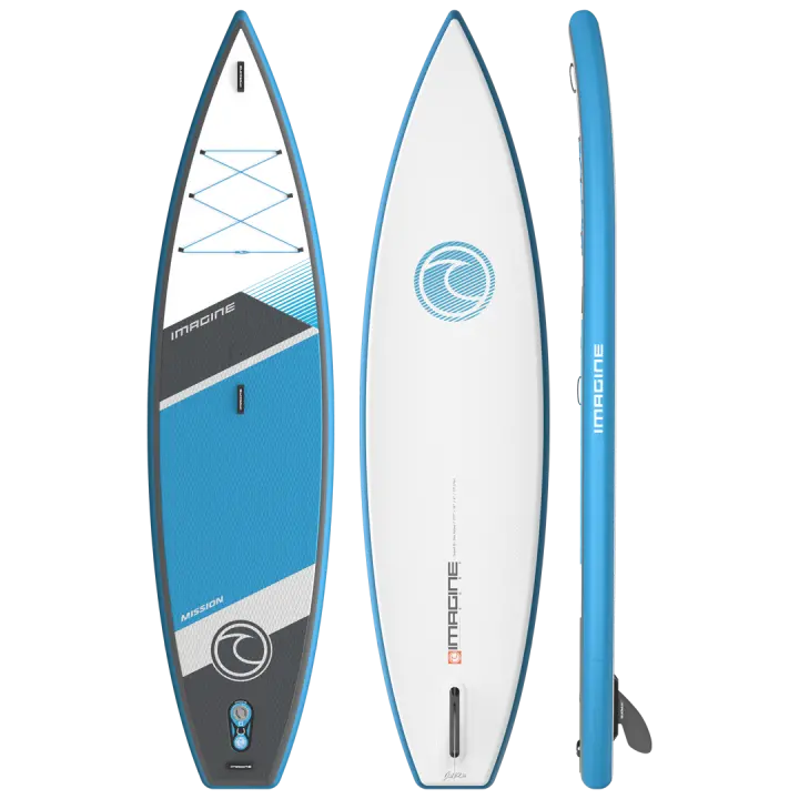 Imagine iSUP Mission Package – Premium Inflatable Stand-Up Paddleboard Bundle
