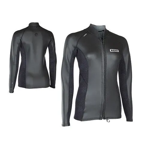 ION Neo Women’s Chest-Zip Wetsuit Top – 2/1mm LS