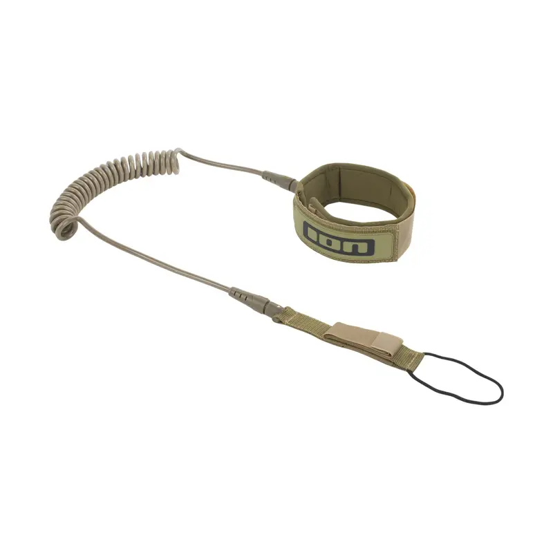 ION SUP Core Coiled Knee Leash – Secure Attachment for Stand-Up Paddling