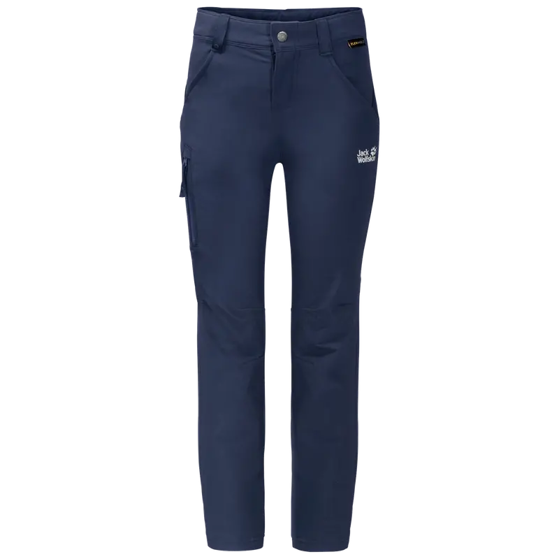 Jack Wolfskin Kids’ Activate Trousers – Durable, All-Season Hiking Pants for Children