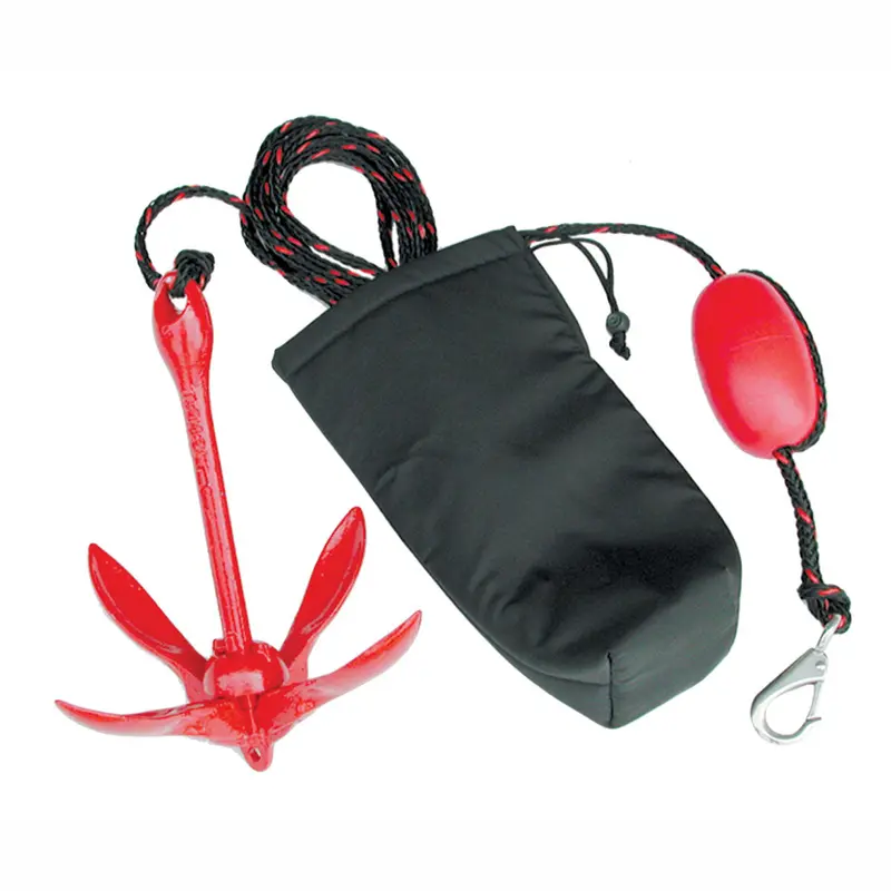 Jet Logic All-in-One Folding Anchor Kit for Boats and Watercraft
