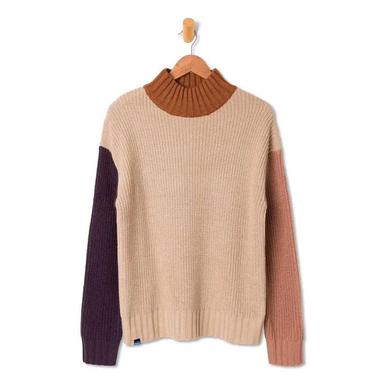 Kavu Women’s Swanford Sweater – Cozy Cable-Knit Cotton Blend
