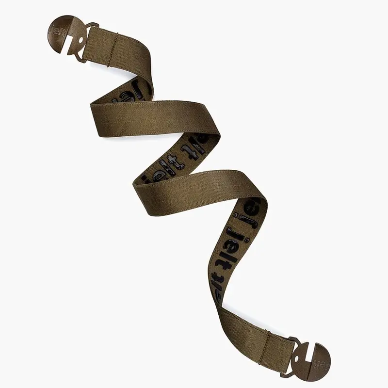 Khaki Green Flexible Belt – Lightweight Comfort-Fit Waistband