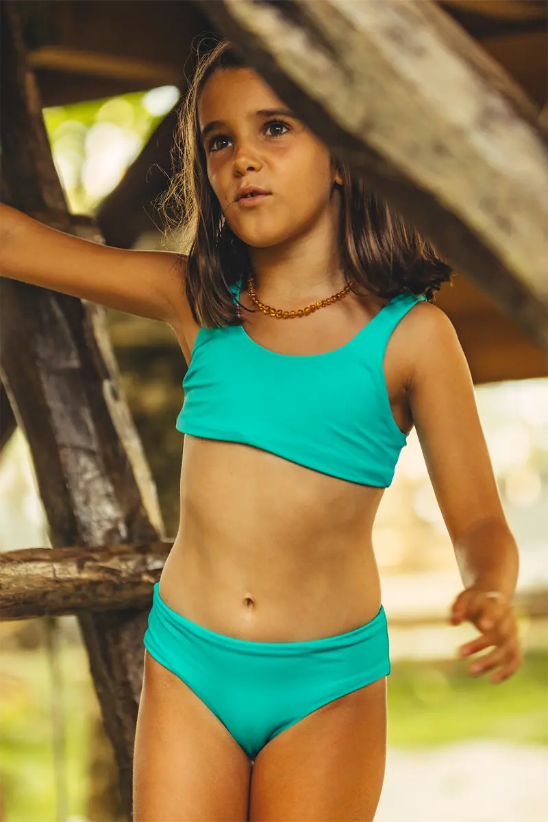 Kirra Matching Set in Wild Thing Teal