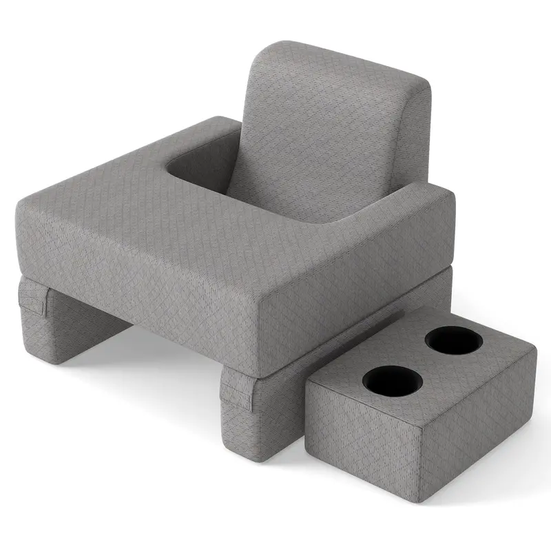 KOMFOTT 5-Piece Ergonomic Pillow Set – Designed for Reading, Gaming, and Lounging