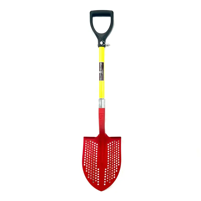 Krazy Beaver Mud Shovel – Red/Yellow Design