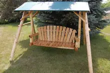 Lawn Swing Canopy Kit – 4ft or 5ft, Includes Fabric & Cover