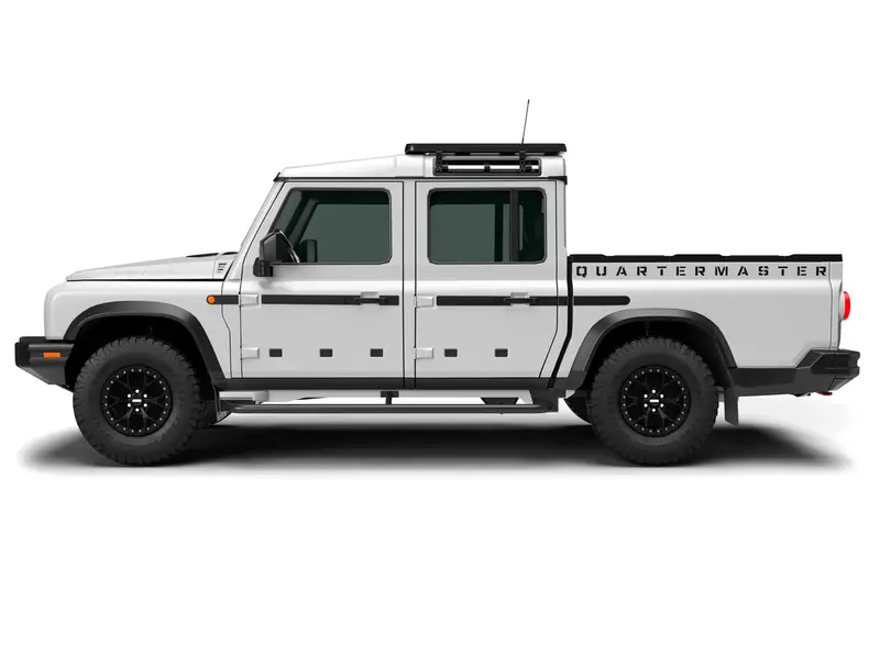 Leitner Designs ACS Half-Length Roof Rack for INEOS Quartermaster