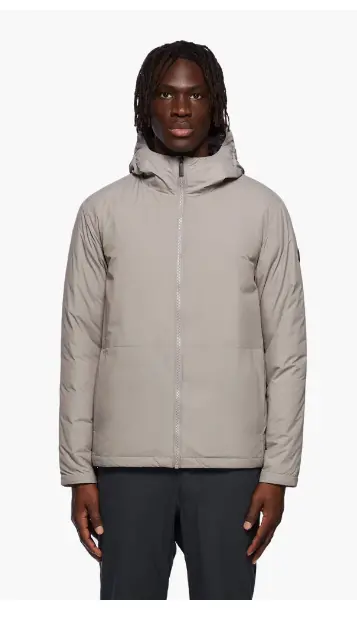 Lightweight Men’s Quartz Down Hoodie Jacket