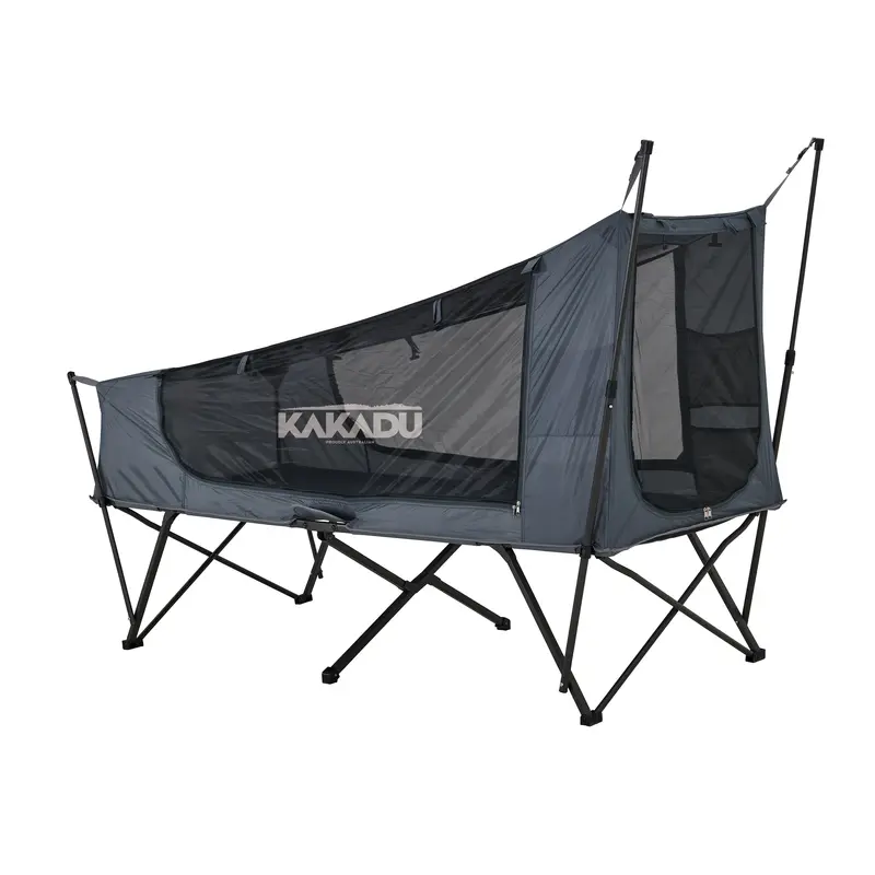 Lightweight Single-Person Cot Tent with BlockOut® Fabric