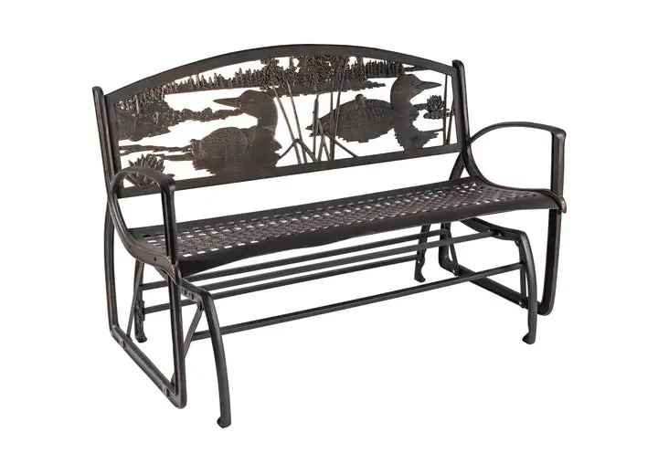 Loon Glider Bench for Outdoor Use