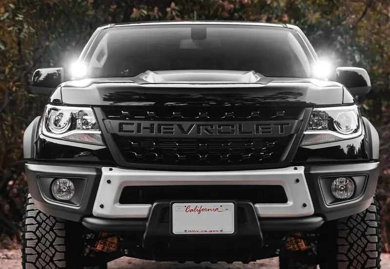 Low-Profile Ditch Light Brackets for 2015–2022 Chevy Colorado & Canyon