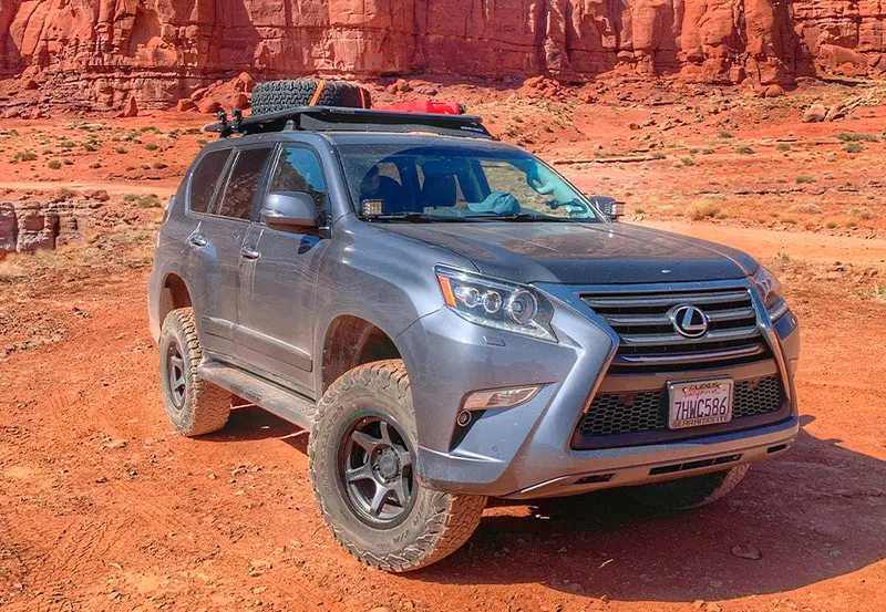 Low-Profile Ditch Light Mount Kit for 2010–2022 Lexus GX 460