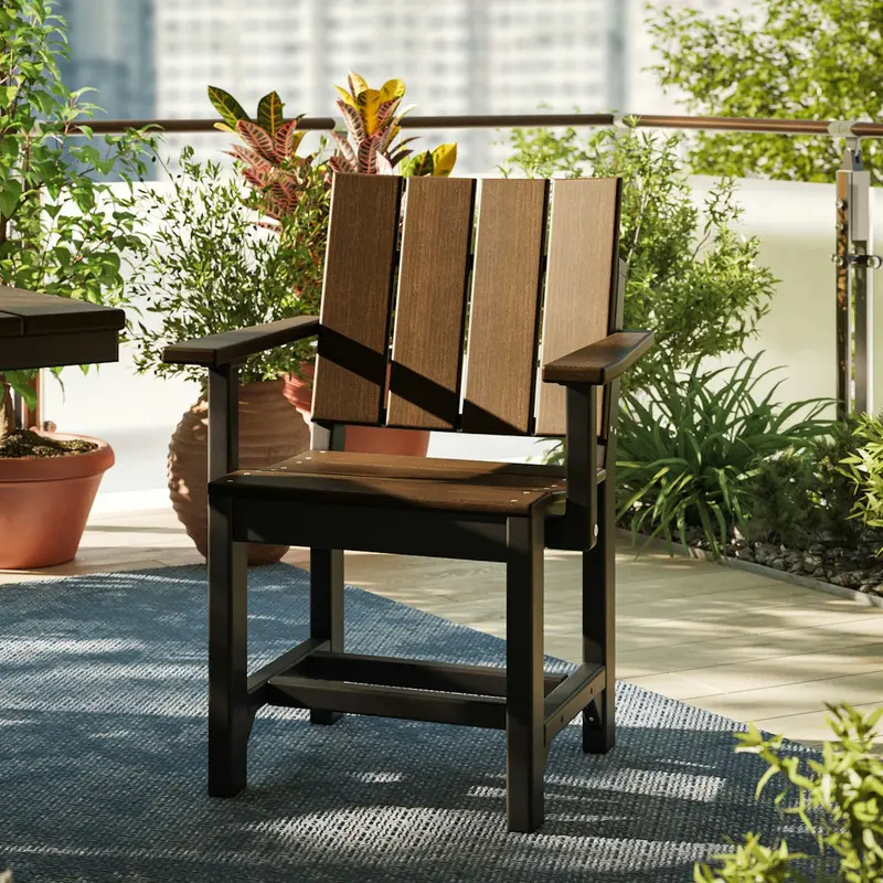LuxCraft Urban Arm Chair – Dining Height