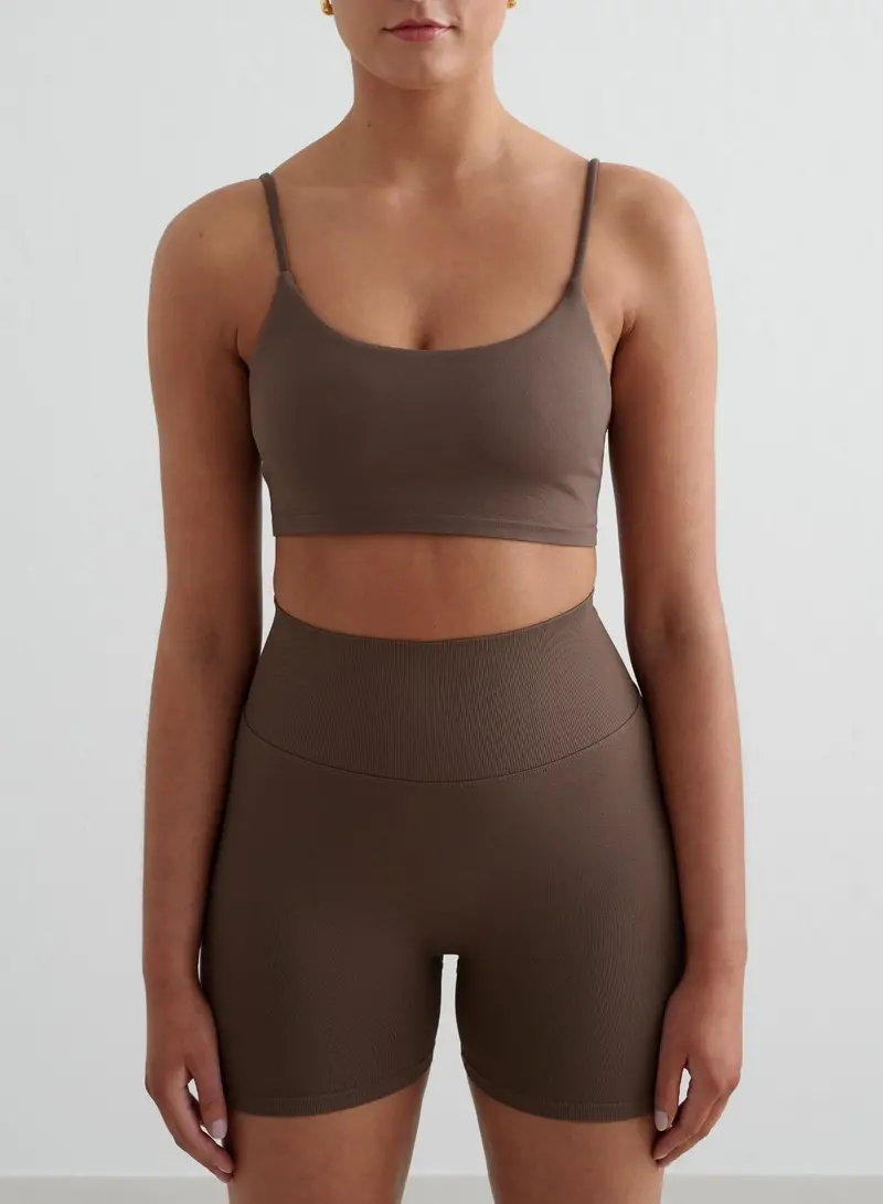 Macchiato Seamless Adjustable Strap Bra