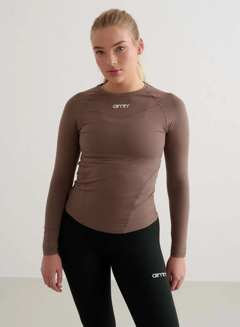 Macchiato Soft Long-Sleeve Basic Top