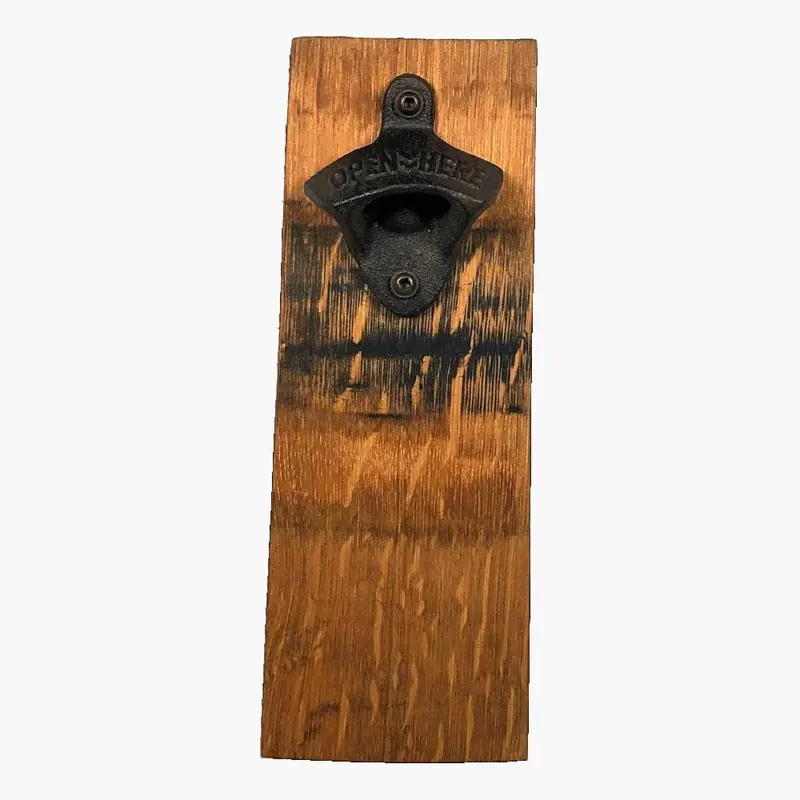 Magnetic Bottle Opener with Integrated Cap Catcher