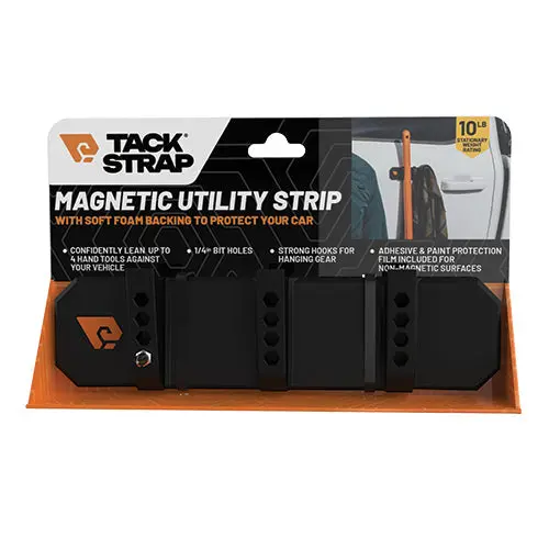 Magnetic Utility Strip for Tools and Gear Organization