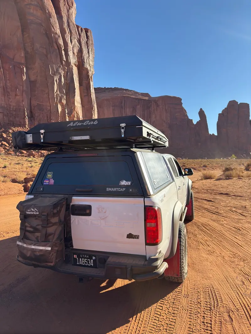 Max Adventure Tailgate-Mounted Trash Bag for Overlanding Trips